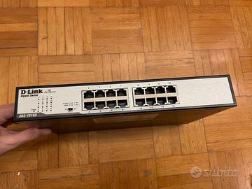 Switch di rete Gigabit 16 porte D-link