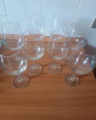 Set bicchieri vino