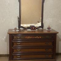 camera da letto in legno