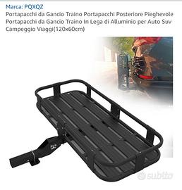 Portapcchi auto/suv/campeggio/viaggi