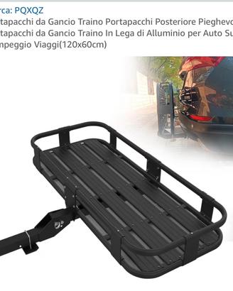 Portapcchi auto/suv/campeggio/viaggi