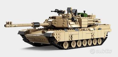 Set mattoncini carro armato Abrams jeep Hummer