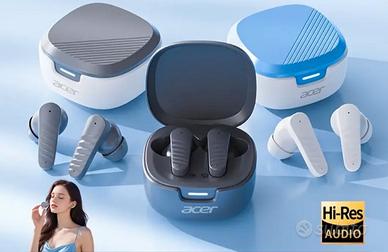 Auricolari wireless Acer 5.4, 30h, audio Hi-Res