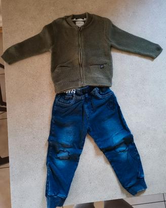 Abbigliamento autunno-inverno bambino 24m, 15pz.
