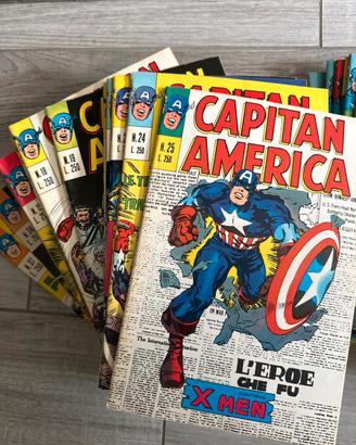 Prima seria funetti Capitan America