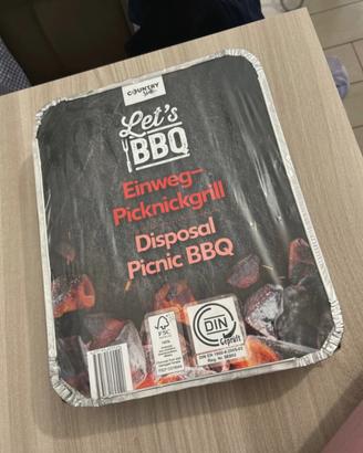 Barbecue usa e getta