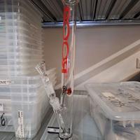 ROOR - BONG 3.2 RED - 45CM - NOCCHE ICE COLORATE