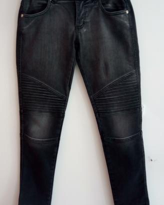 Jeans Denny Rose stile motociclista 