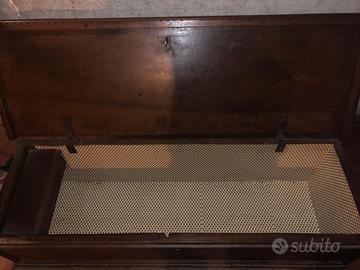 piccola cassapanca noce