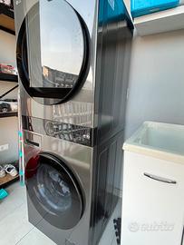 Colonna lavasciuga LG lavatrice asciugatrice