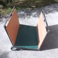 CARRIOLA PER MOTOCOLTIVATORE 