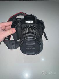CANON EOS 600D con Obiettivo 18-55mm