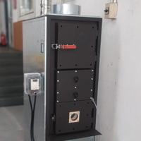 Generatore di aria calda a legna fiamma inversa