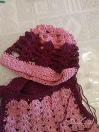 Pagliaccetto bimba con cuffia in cotone 0..6 mesi