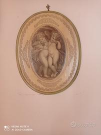 Quadretto in legno intagliato 