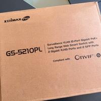 Edimax GS-5210PL switch di rete Gigabit Ethernet