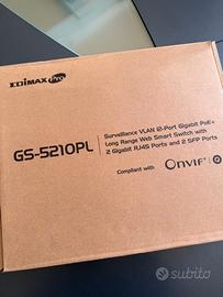 Edimax GS-5210PL switch di rete Gigabit Ethernet
