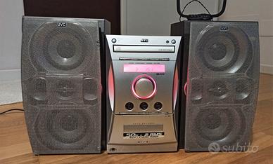 MINI HI-FI STEREO marca JVC  (50w. x 2 RMS)