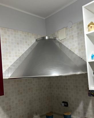 Cappa Elica Angolare acciaio inox
