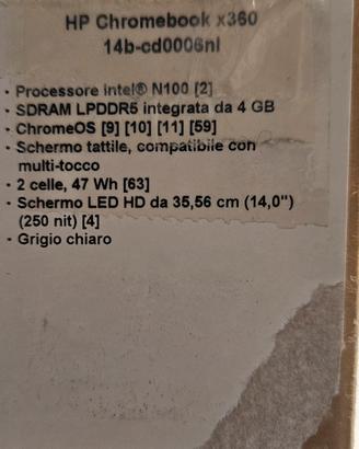 HP CHROMEBOOK X360