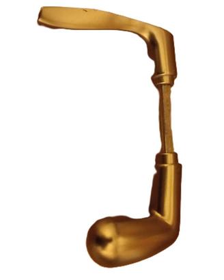Pomolo + maniglia per porta esterna in bronzo