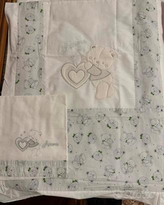 Set lenzuola+piumino e copripiumino 