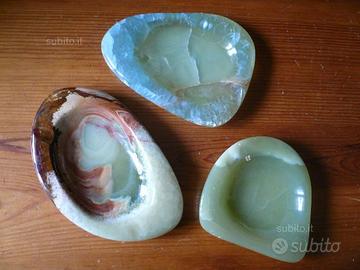 Portaceneri in marmo onice