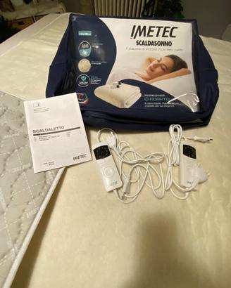 Scaldsonno Imetec lana merinos matrimoniale