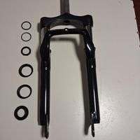 Forcella ammortizzata bici elettrica 