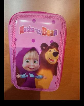 Astuccio bimba Masha e l'Orso (Masha and the Bear)