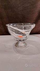 Centro tavola in cristallo