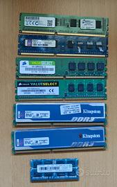 Schede RAM per PC e notebook