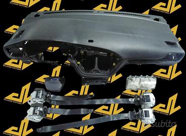 Kit airbag ford fiesta 2017 cruscotto completo