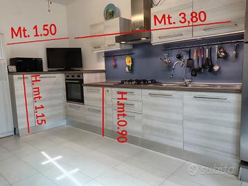 Cucina angolare Mondoconvenienza  mt.1,50 x 3,80