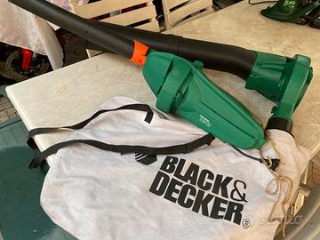 Soffiatore/aspira foglie Black&Decker