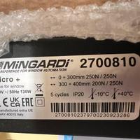 Mingardi MICRO + Kit 2700810 Attuatore vasistas