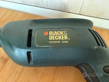 Trapano a Percussione Black & Decker KD350RE 520W
