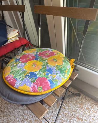 Sedie Ikea da esterno in legno