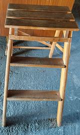 Scaletta in legno 2 gradini