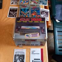 Atari 7800 boxata + 4 giochi