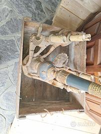 lampadario in ottone 