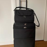 Completo viaggio trolley e beauty case Samsonite