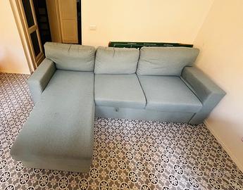 Divano letto angolare 3 posti Ikea Barslov