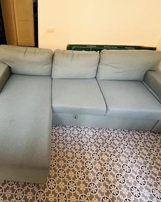 Divano letto angolare 3 posti Ikea Barslov