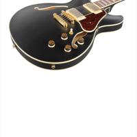 Ibanez as73 black flat+ nux mg 400