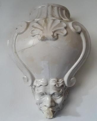 Antico umidificatore in ceramica, del 1700, Nove