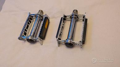 Pedali Vintage LOOK PP166 Bianchi - Made in France