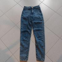 jeans skinny blu