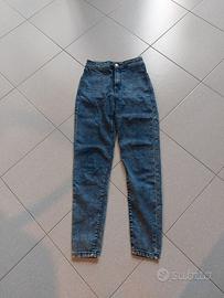 jeans skinny blu