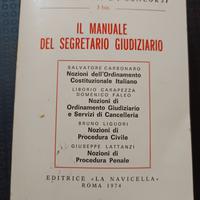 Il manuale del segretario giudiziario
